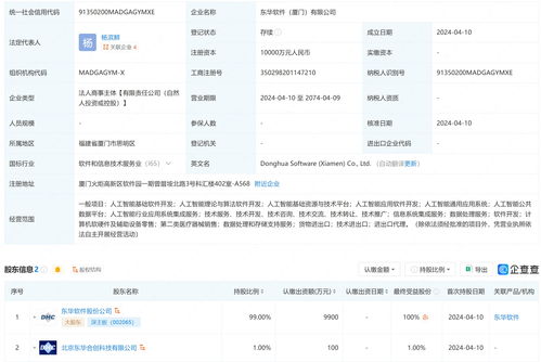 東華軟件投資億元成立AI子公司，深化人工智能基礎(chǔ)軟件開發(fā)與產(chǎn)業(yè)布局
